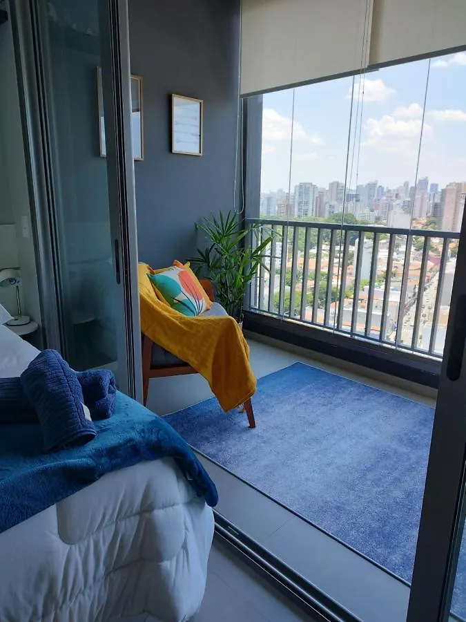 Lindo Estudio I Perdizes I Allianz 상파울루 아파트